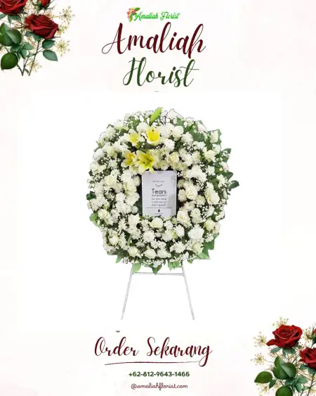 Krans Bunga Duka Caruban Madiun